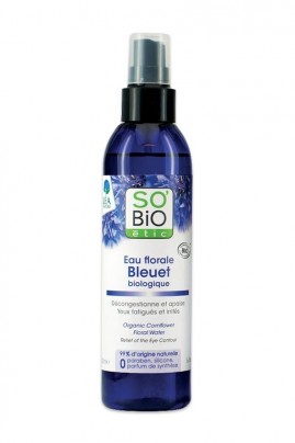 Eau Florale de Bleuet Bio SO'BiO étic