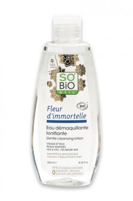 Eau Démaquillante Bio à la Fleur d'Immortelle SO'BiO étic