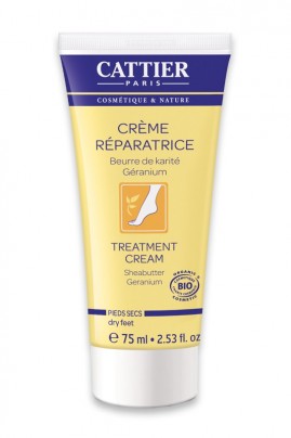 Organic Dry Feet Repairing Cream Cattier