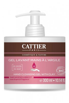 Gel Lavant Mains Bio - Rose & Abricot - Cattier