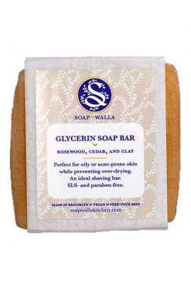 Savon Glycérine Vegan Réparateur - Bois de Rose & Cèdre - Soapwalla