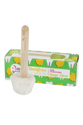 Vegan Solid Toothpaste - Sage & Lemon - Lamazuna