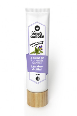 Fluide Hydratant Détox Bio & Vegan - Pensée Sauvage - Beauty Garden