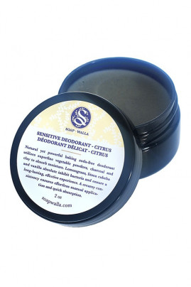 Vegan Sensitive Skin Deodorant - Citrus - Soapwalla