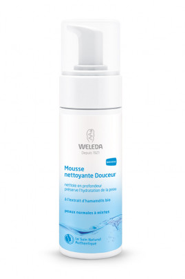 Organic Cleansing Foam "Douceur" - Normal to combination skin - Weleda