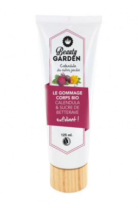 Organic Vegan Body Scrub - Beetroot sugar - Beauty Garden