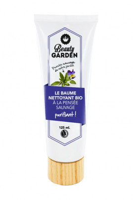 Baume Nettoyant Visage Bio à la Pensée Sauvage - Vegan - Beauty Garden