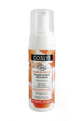 Mousse Lavante Bio Corps & Cheveux Bébé - Coslys