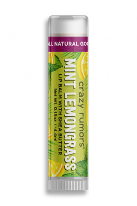 Natural Lipbalm Peppermint Lemongrass Crazy Rumors