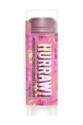 Natural & Vegan Tinted Lip Balm - Raspberry - Hurraw