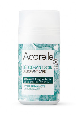 Organic Bergamot Lotus Roll On Deodorant - Acorelle