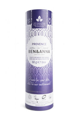 Natural Deodorant Stick Papertube - Provence - Ben & Anna