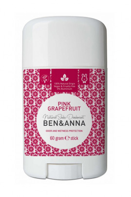 Déodorant Naturel Stick - Pamplemousse Rose - Ben & Anna