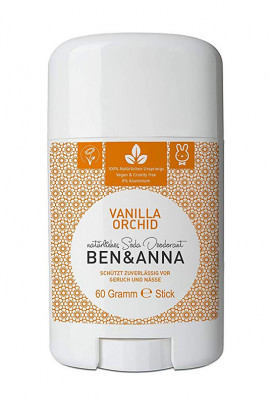 Natural Deodorant Stick - Vanilla Orchid - Ben & Anna