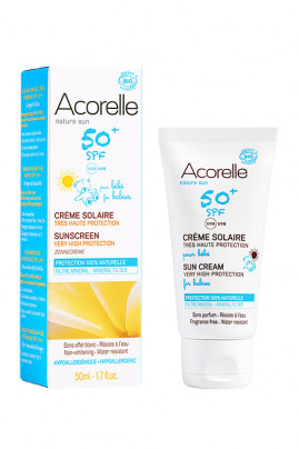Crème Solaire Bébé Bio SPF 50+ - Acorelle