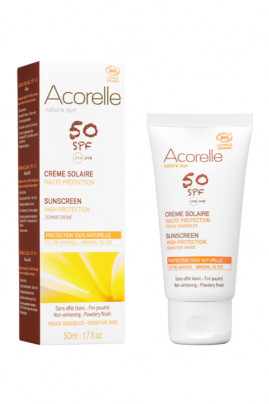 Organic Sun Cream SPF 50 - Acorelle