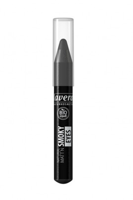 Crayon Yeux Vegan "Matt'n Smoky Eyes" Noir - Lavera