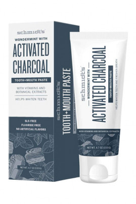 Dentifrice Charbon Vegan - Schmidt's