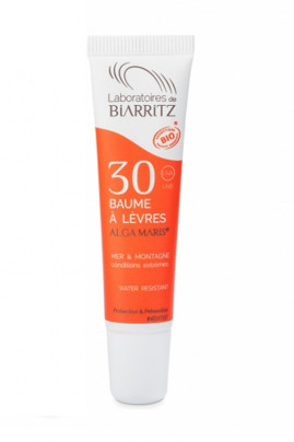 Baume à Lèvres BIO SPF30 Mer & Montagne - Algamaris - Laboratoires de Biarritz