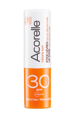 Stick Lèvres Bio Haute Protection SPF 30 - Acorelle