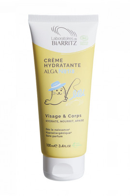 Crème Hydratante Bio Bébé - Alganatis - Laboratoires de Biarritz