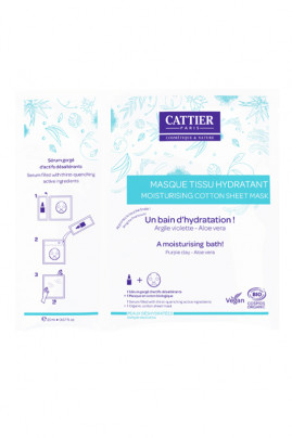 Masque Tissu Hydratant Bio - Cattier