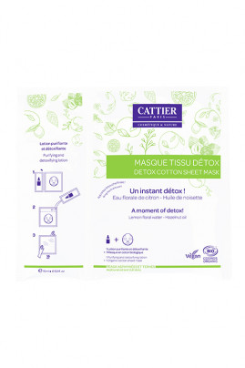 Masque Tissu Détox Bio - Cattier