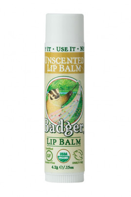 Unscented Lip Balm - Badger