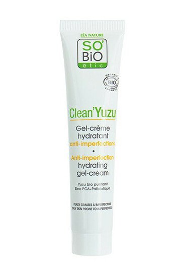 Gel-crème Hydratante Anti-imperfections Clean'Yuzu Bio -  SO'BiO étic
