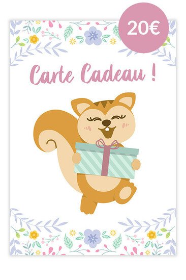 Carte Cadeau Ayanature - 20€