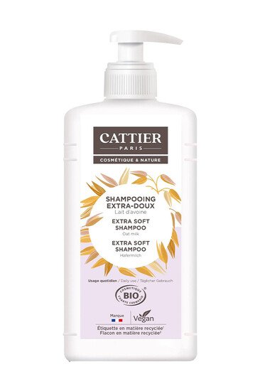 Shampoing Extra-Doux - Lait d'Avoine - Cattier