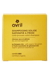 Shampooing Solide Saponifié à Froid Cheveux Secs & Abîmés Bio - Avril