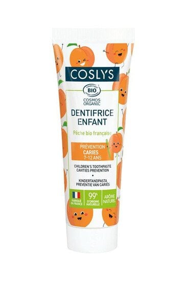 Dentifrice Enfant Pêche - Coslys