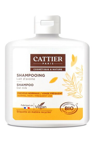 Shampoing Bio Usage Fréquent - Lait d'Avoine - Cattier