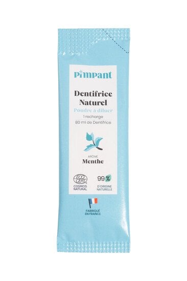 Dentifrice Poudre à Diluer - Menthe - Pimpant