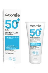 Crème Solaire Bébé SPF 50+ - Acorelle