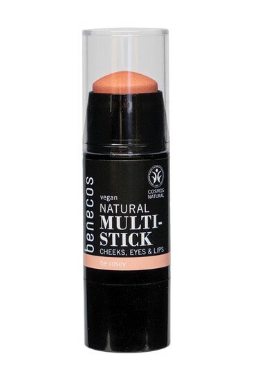 Multi Stick 3 en 1 - Joues, Lèvres & Yeux - Benecos - Be Rosey