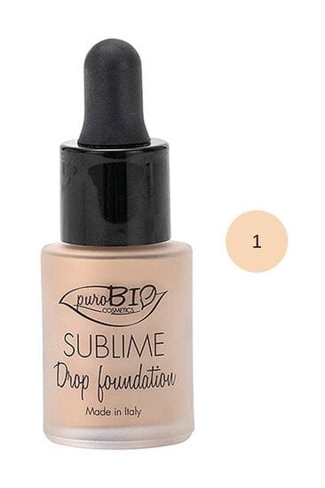 Fond de Teint "Sublime Drop" Bio & Vegan - Teinte 2 - Purobio