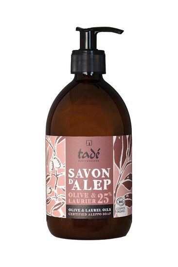 Savon d'Alep Liquide 25% Laurier - Tadé