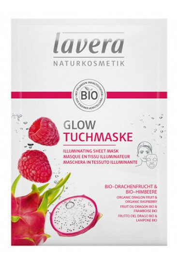 Masque en Tissu Illuminateur Vegan - Lavera