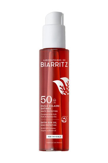 Huile Solaire Satinée SPF30 - Laboratoires de Biarritz