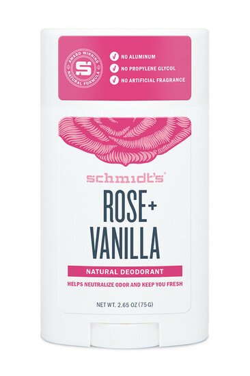 Déodorant Stick Vegan - Rose & Vanille - Schmidt's