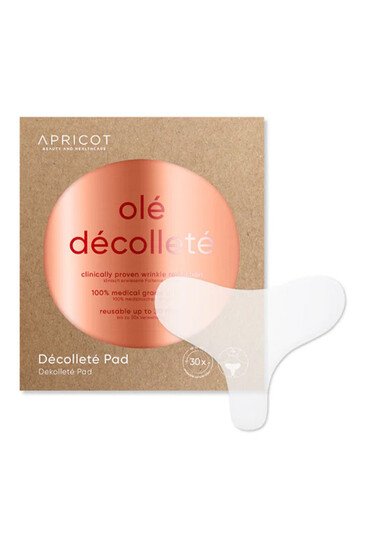 Patch Décolleté à l'Acide Hyaluronique Réutilisable - Apricot