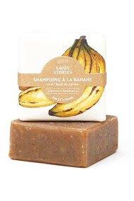 Shampoing Solide Bio Banane - Cheveux Normaux - Savon Stories