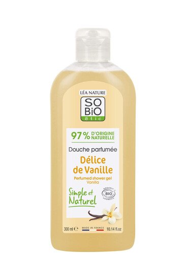 Gel Douche - Délice de Vanille - SO BiO étic