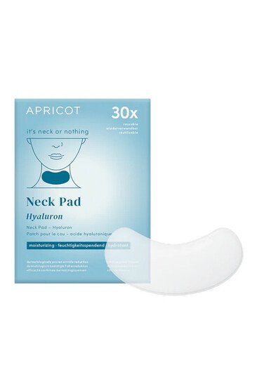 Patch Cou à l'Acide Hyaluronique Réutilisable - Apricot