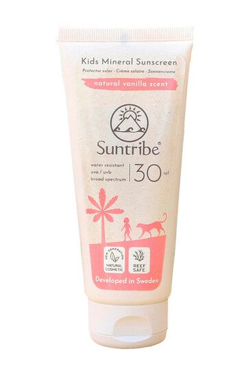 Crème Solaire Minérale Naturelle SPF 30 Enfant & Bébé - Suntribe