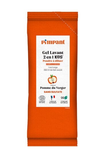 Gel Lavant Enfant Poudre à Diluer - Pomme du Verger - Pimpant