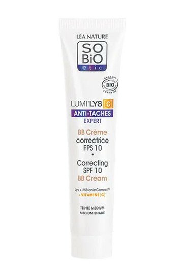 BB Crème Correctrice Teinte Medium - Anti-tâches - Lumi'Lys C - SO BIO étic