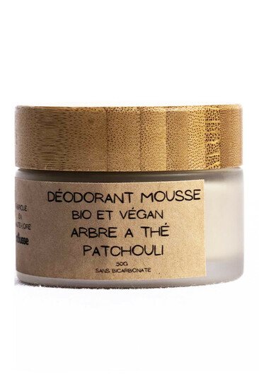 Déodorant Solide Bio - Arbre à Thé & Patchouli - Mousse
